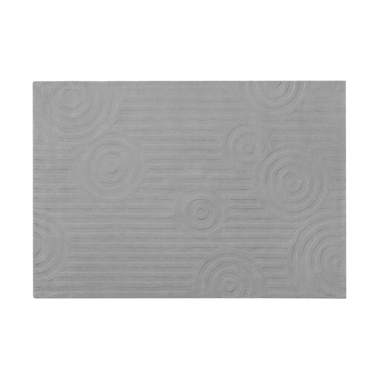 Uzu vloerkleed S 140x200 cm, Zinc blomus