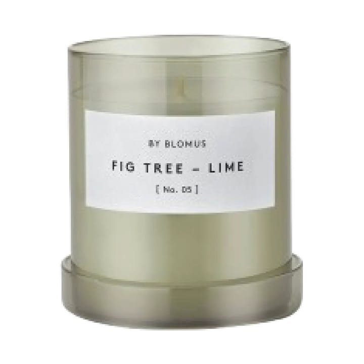 Valoa geurkaars 45 uur, Fikon/Lime Agave Green blomus