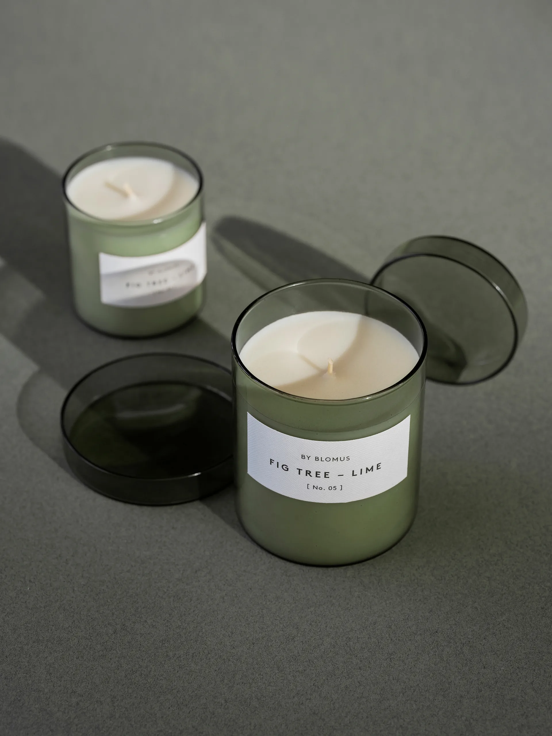 Valoa geurkaars 45 uur, Fikon/Lime Agave Green blomus