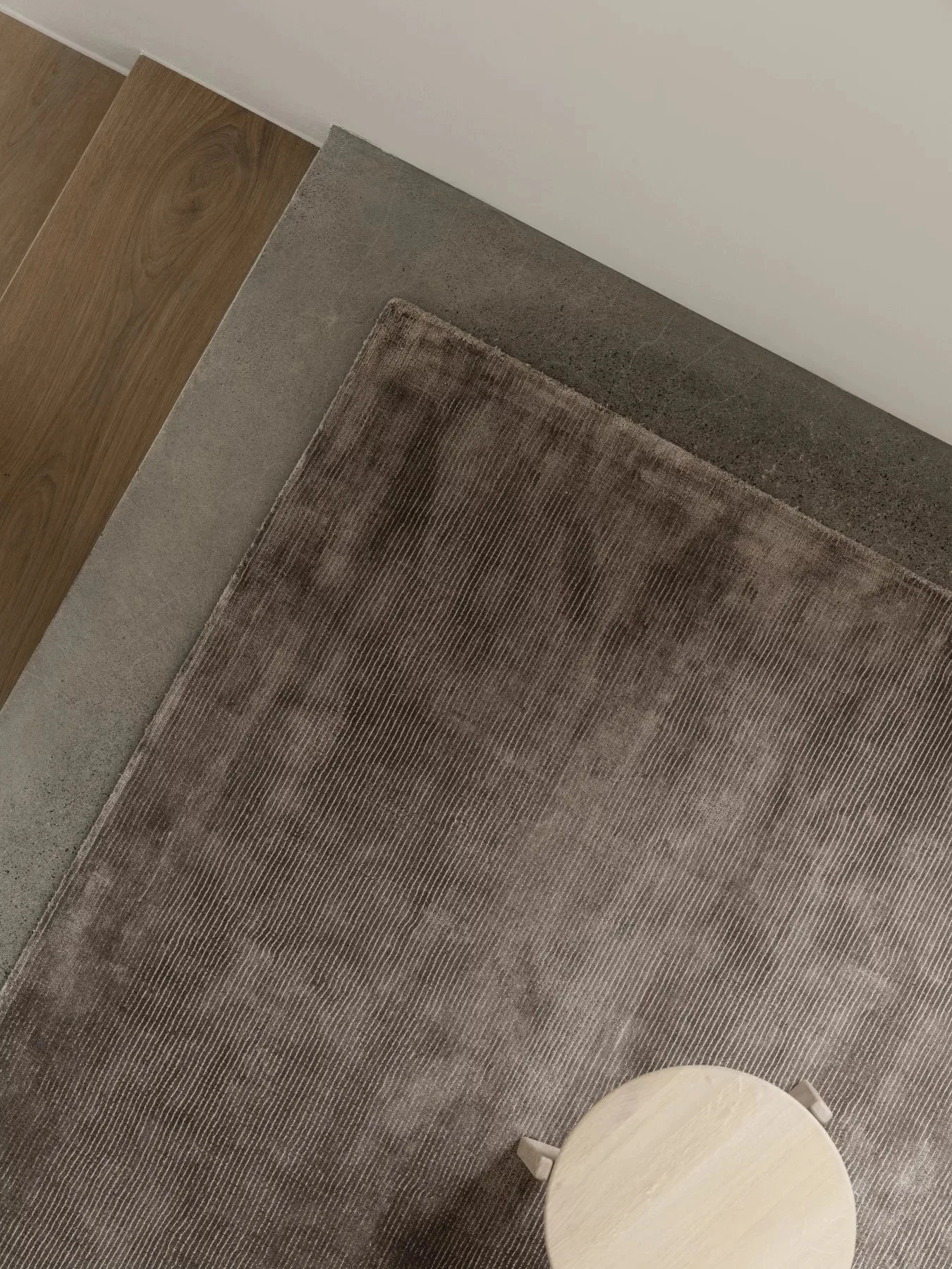 Visca vloerkleed S 140x200 cm, Taupe blomus