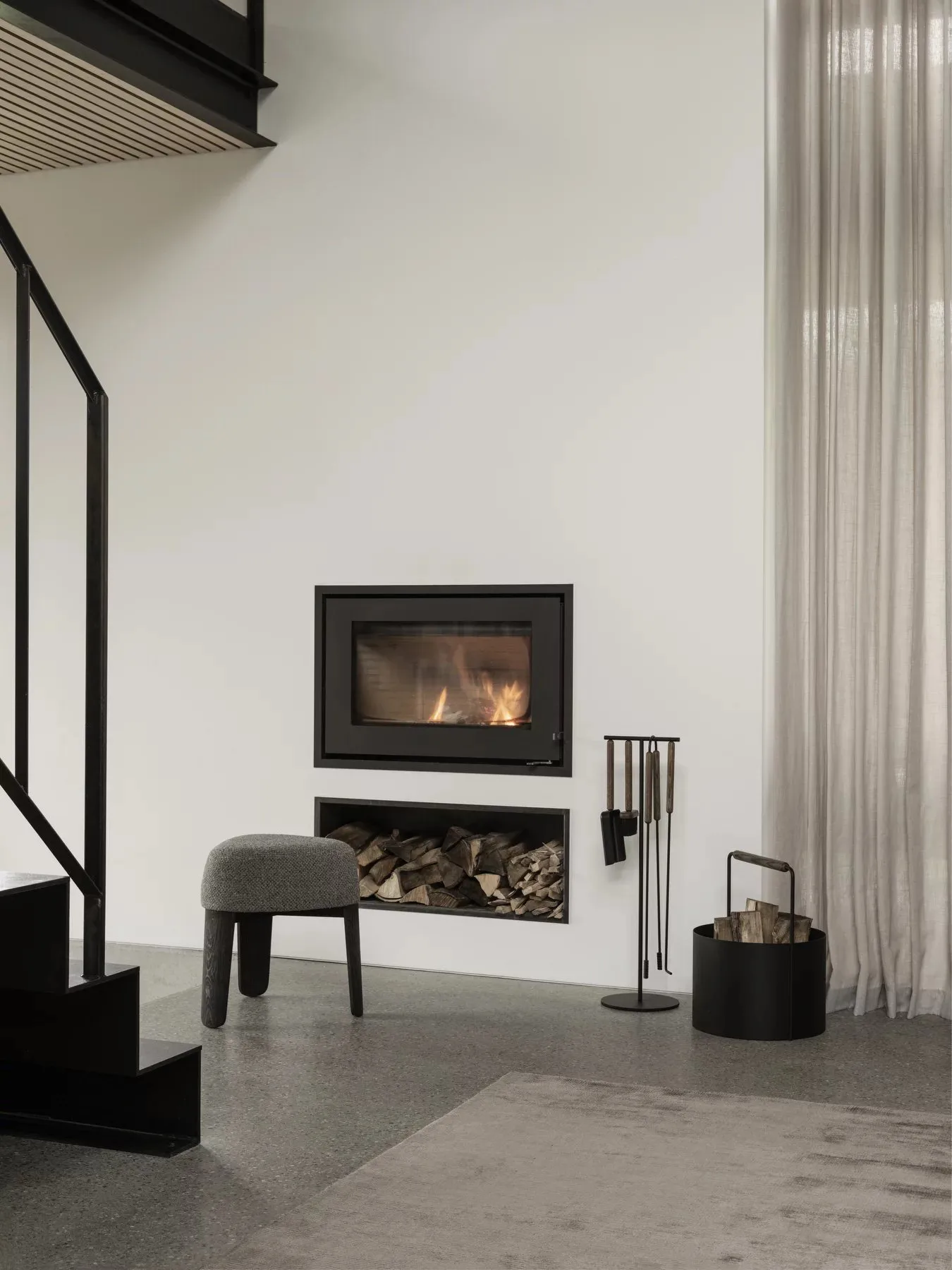 Visca vloerkleed S 140x200 cm, Taupe blomus