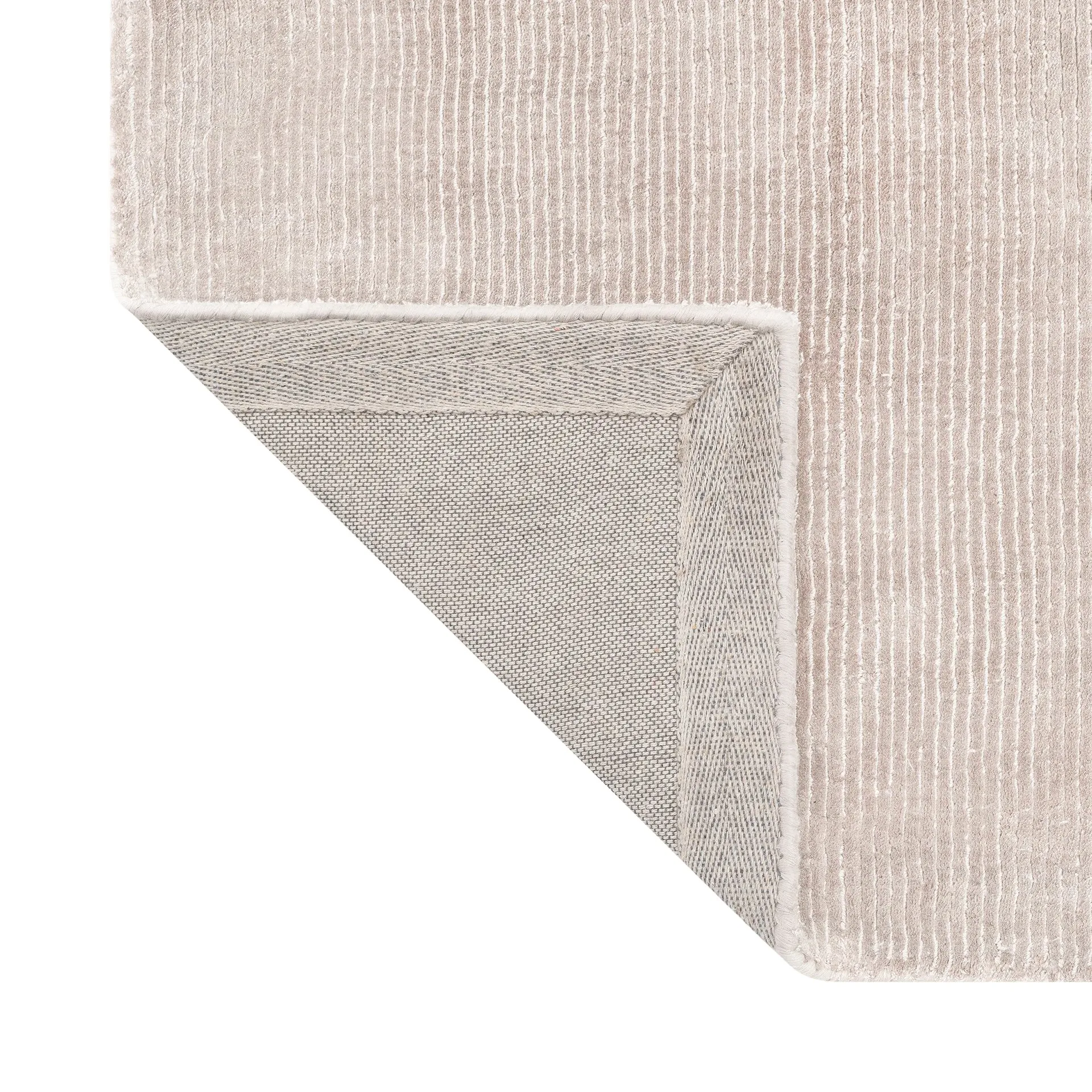Viscose vloerkleed L 200x300 cm, Beige blomus