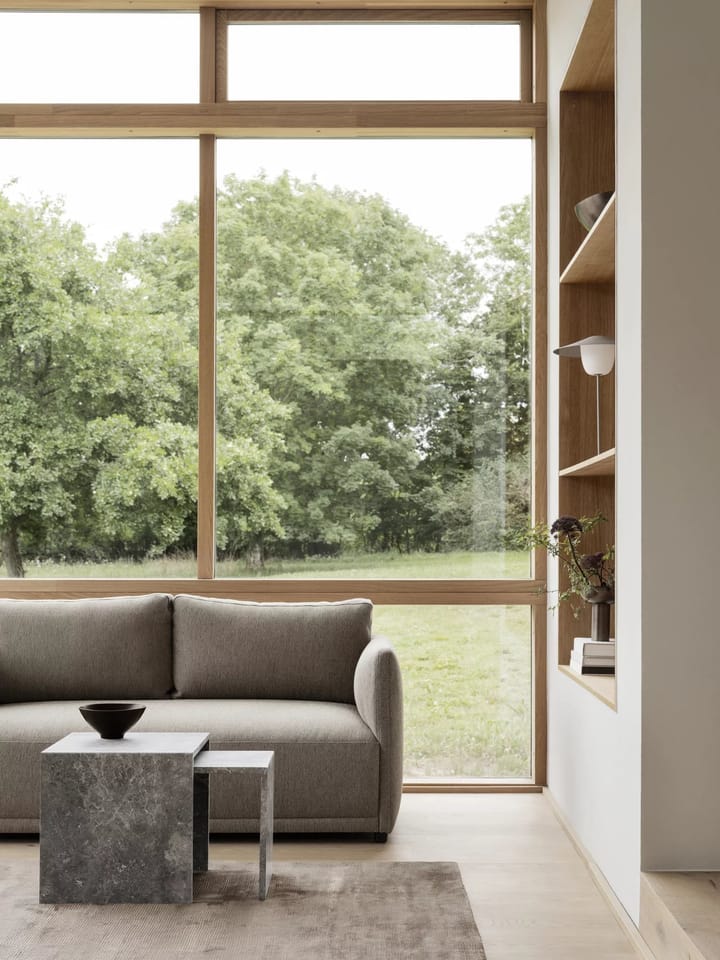Viscose vloerkleed L 200x300 cm, Taupe Blomus