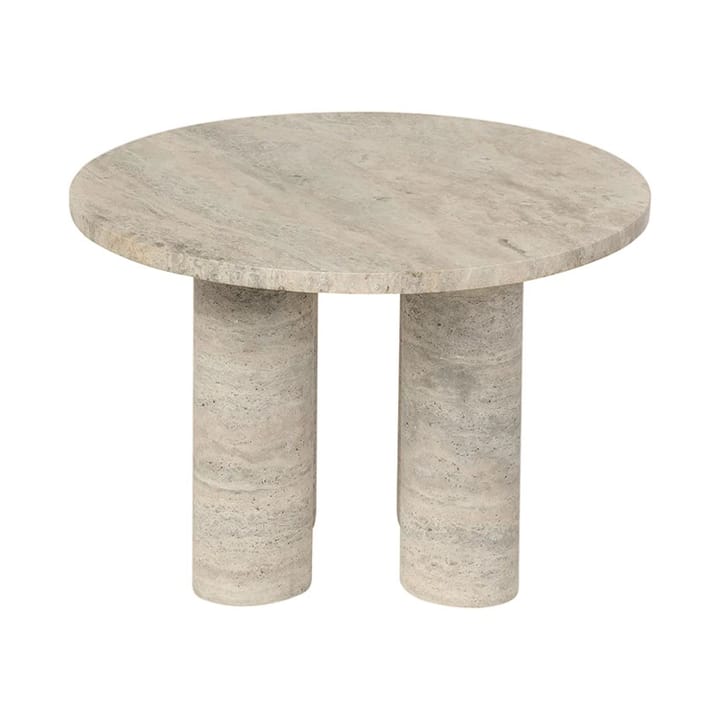 Volos bijzettafel S Ø52 cm, Travertine blomus