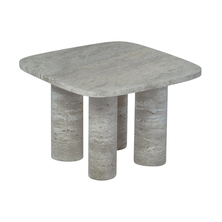 Volos bijzettafel S 52x52 cm - Silver Travertine - Blomus