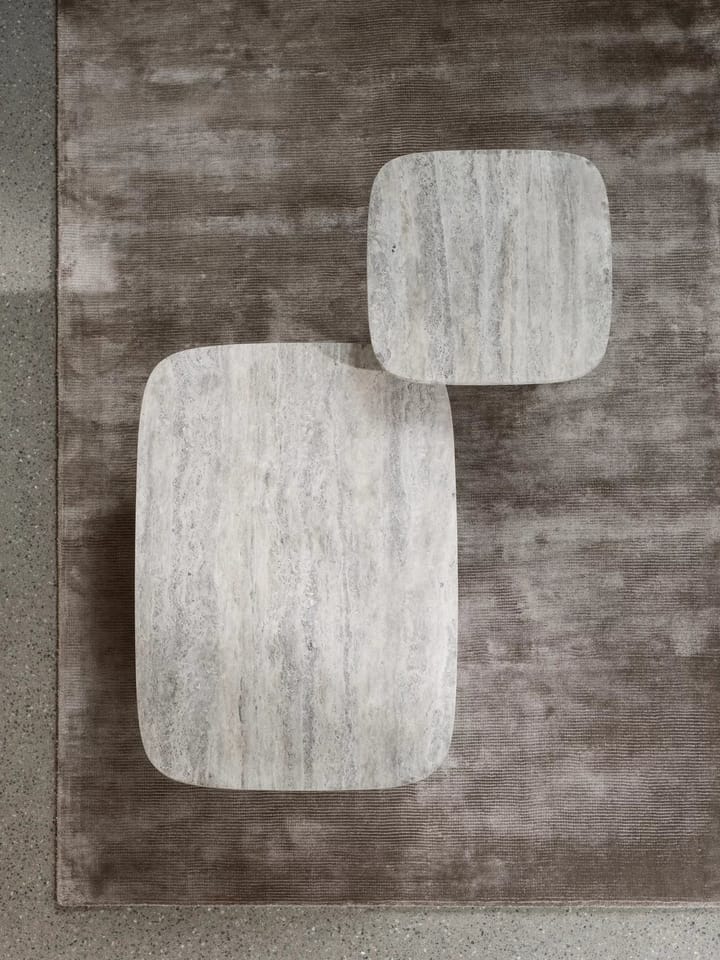 Volos salontafel L 100x70 cm, Silver Travertine blomus
