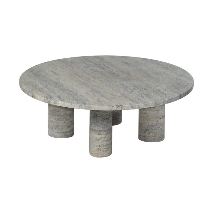Volos salontafel L Ø75 cm - Silver Travertine - Blomus