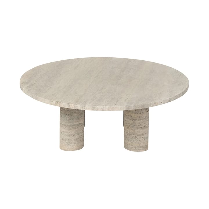 Volos salontafel L Ø75 cm, Travertine blomus