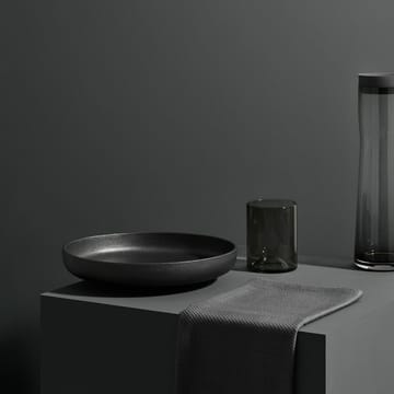 Wave bekerglas, 2 stuks - Zwart - Blomus