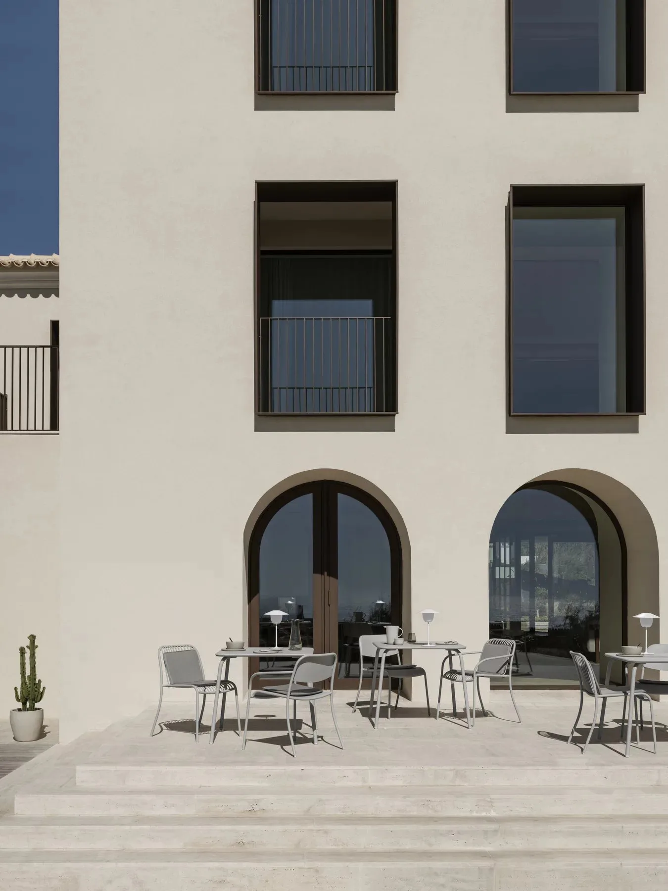 YUA Chair stoel, Silk grey blomus