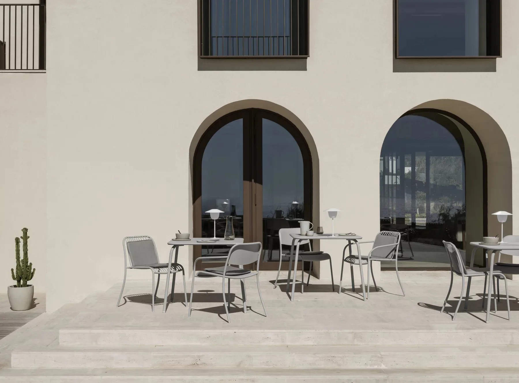 YUA Chair stoel, Silk grey blomus