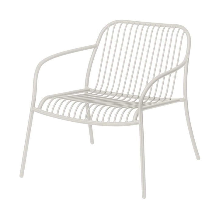 YUA WIRE lounge Chair stoel - Silk grey - Blomus