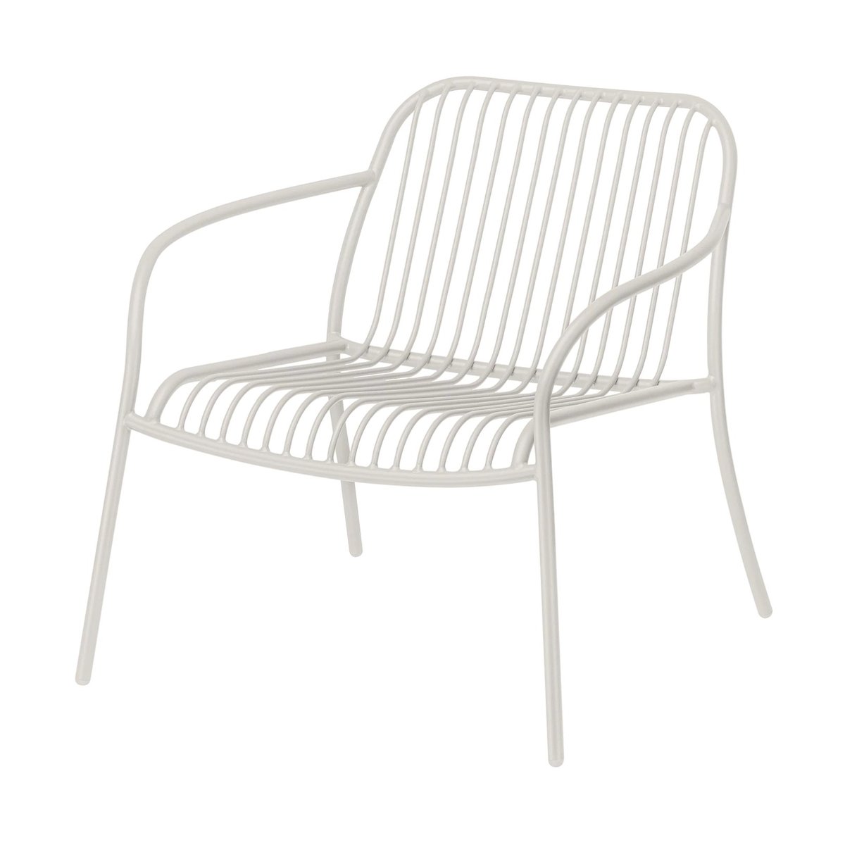 blomus YUA WIRE lounge Chair stoel Silk grey