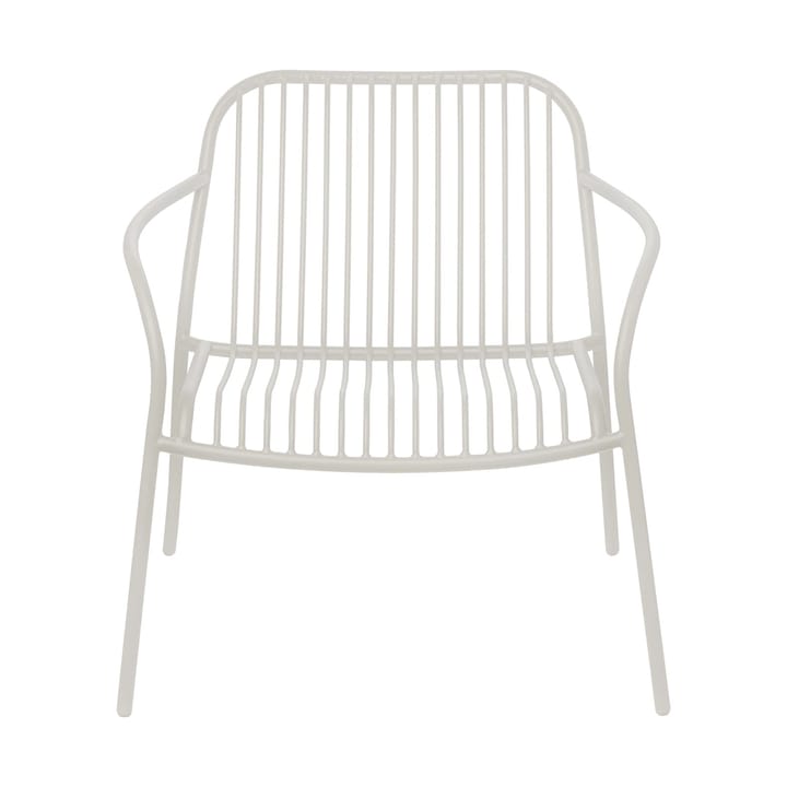 YUA WIRE lounge Chair stoel - Silk grey - blomus