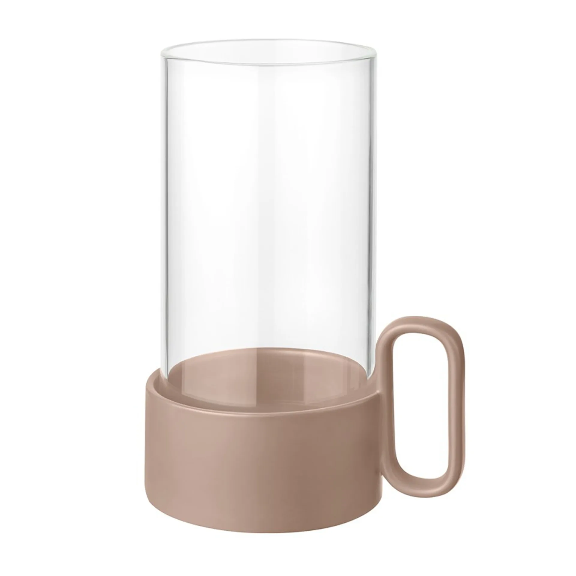 Yuragi windlicht 21 cm, Terracotta blomus