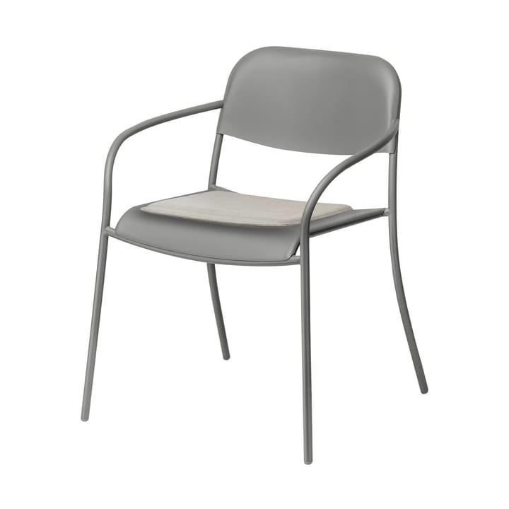 Zitkussen voor YUA stoel en YUA lounge chair - Melange grey - blomus