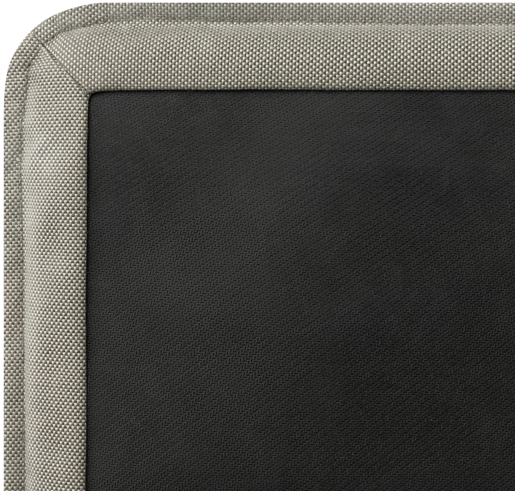 Zitkussen voor YUA stoel en YUA lounge chair, Melange grey blomus