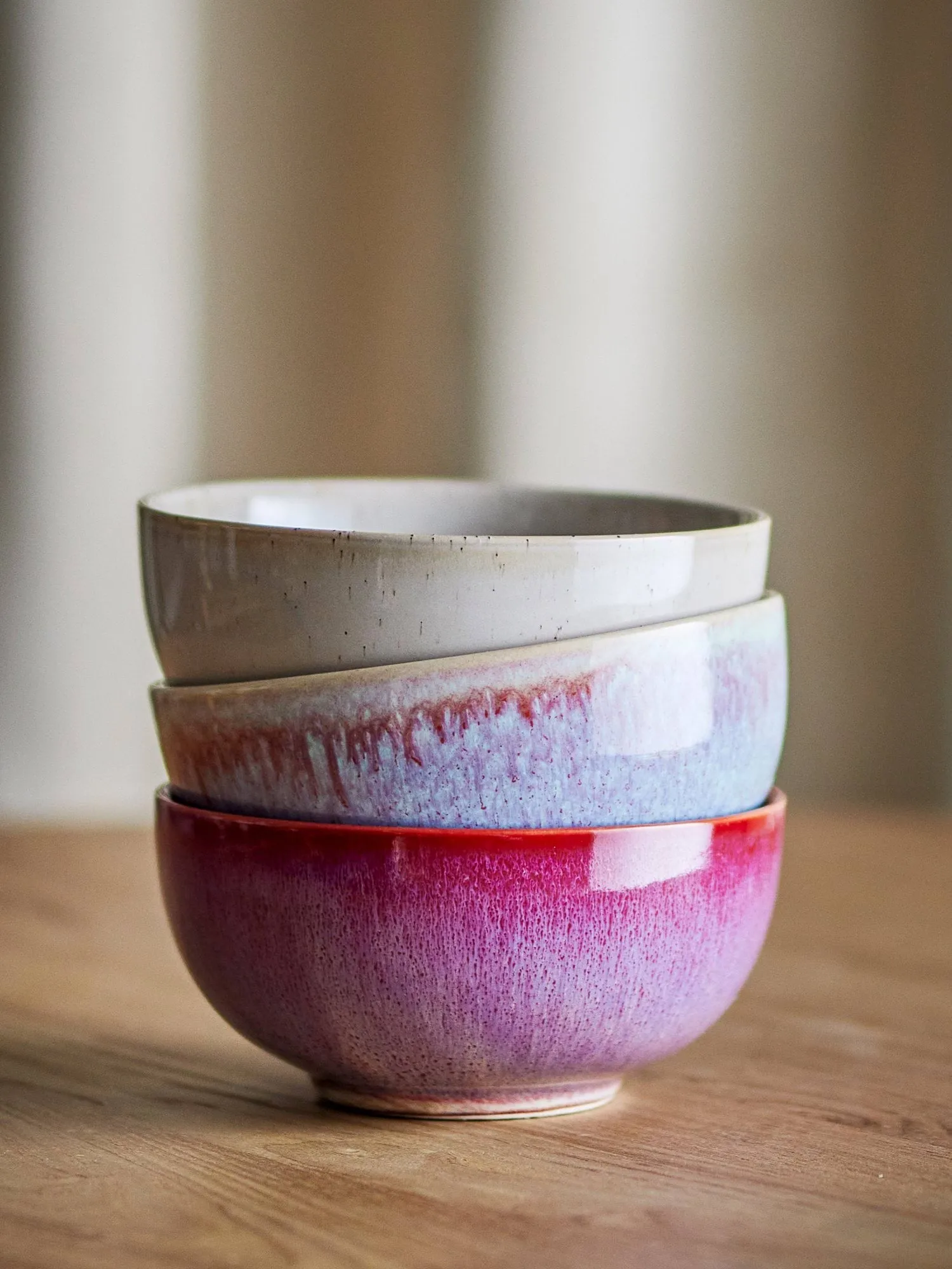 Addison kom Ø16 cm 3-delig, Roos Bloomingville