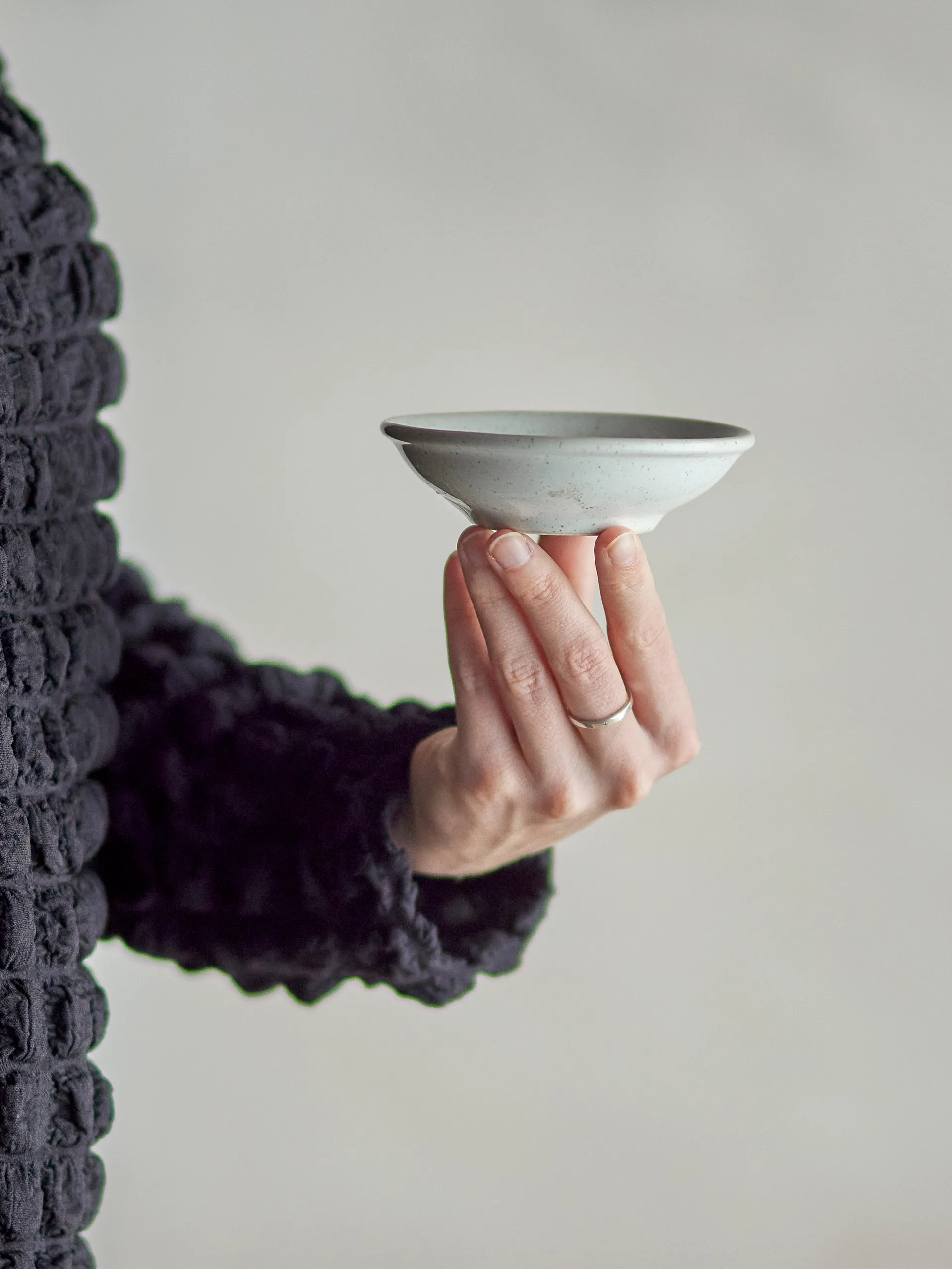 Addison schaal 6 cl, Wit Bloomingville