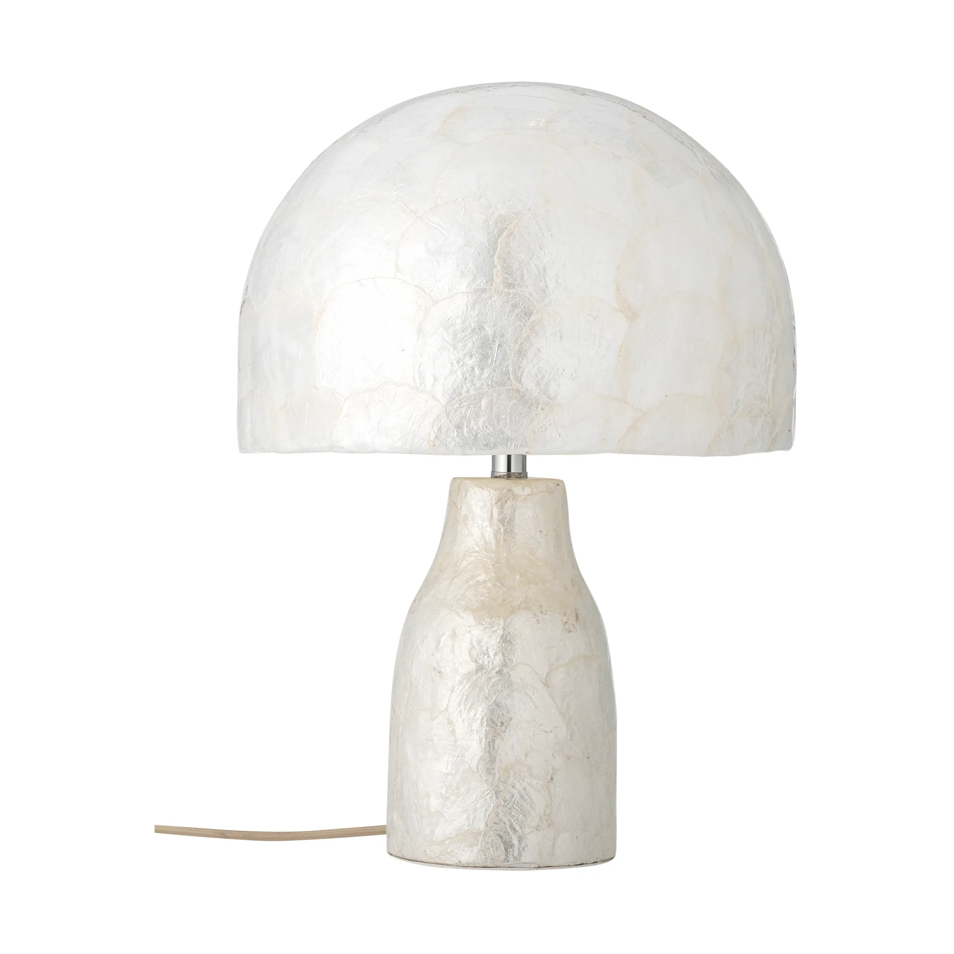 Adria tafellamp, Nature, Mother of pearl Bloomingville