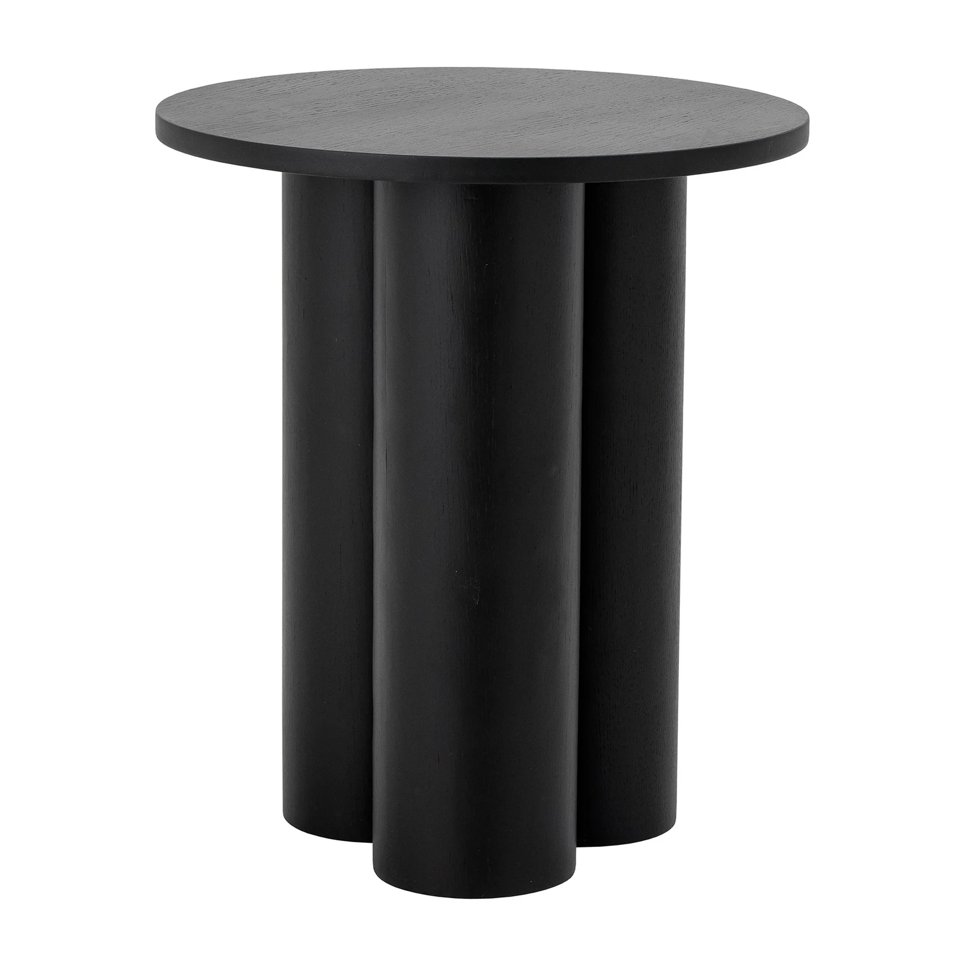 Aio salontafel Ø45x50 cm, Zwart Bloomingville