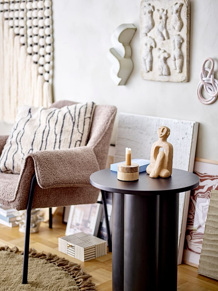 Aio salontafel Ø45x50 cm, Zwart Bloomingville