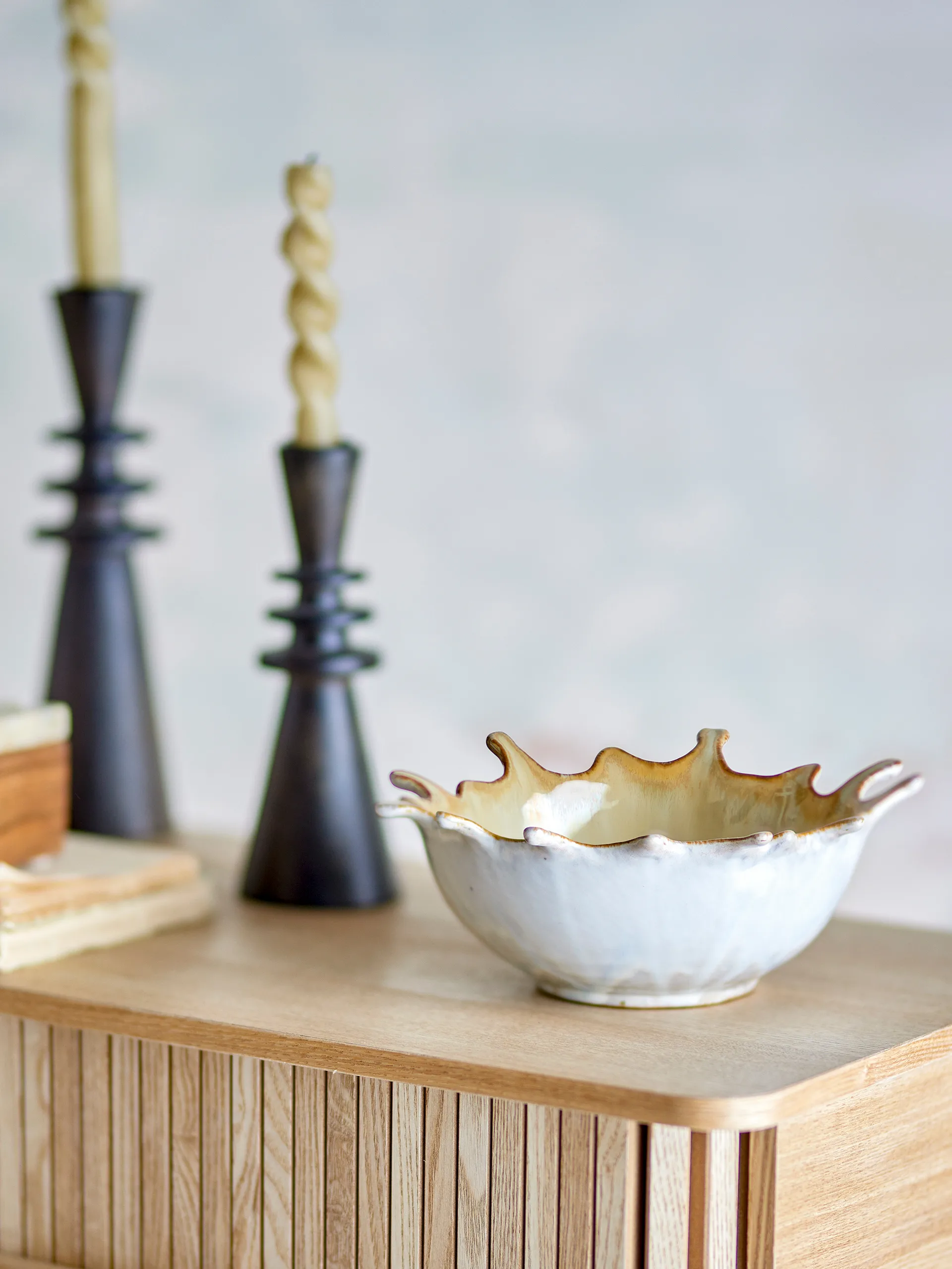 Alcott schaal 24x21 cm, Natuur Bloomingville