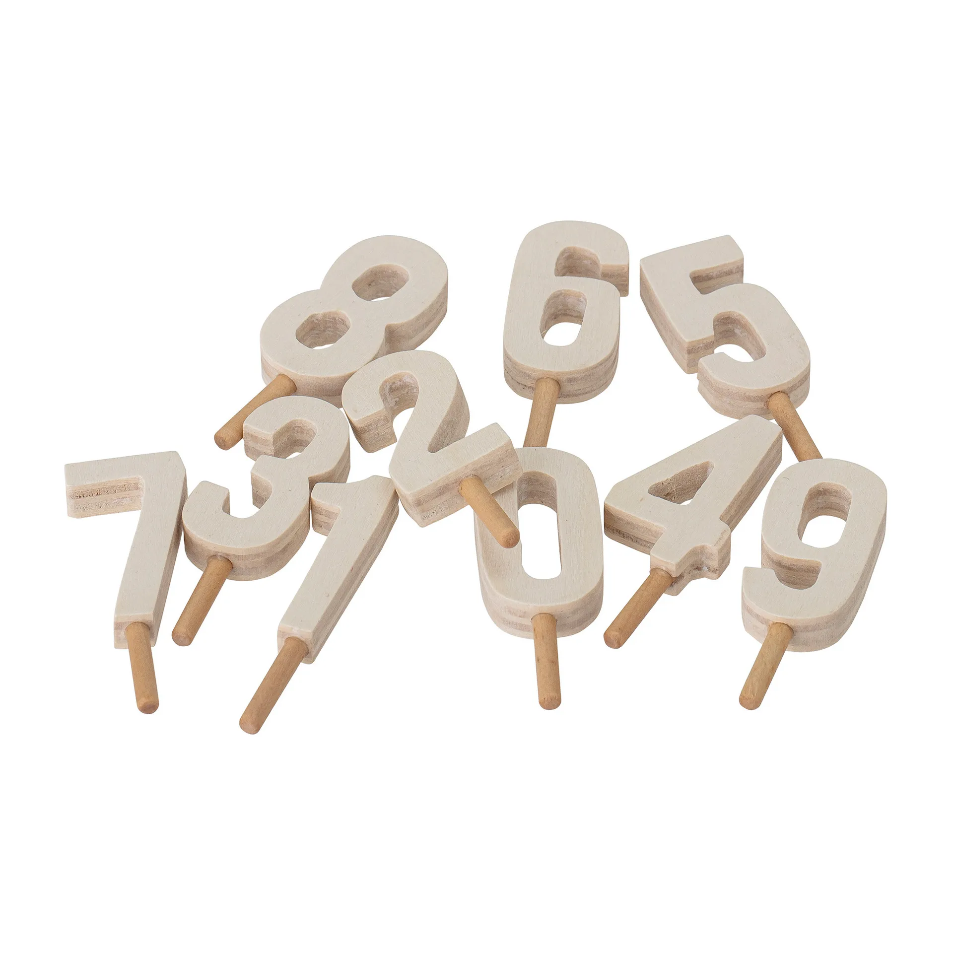 Alfi verjaardagstrein 39 cm, Bruin Bloomingville