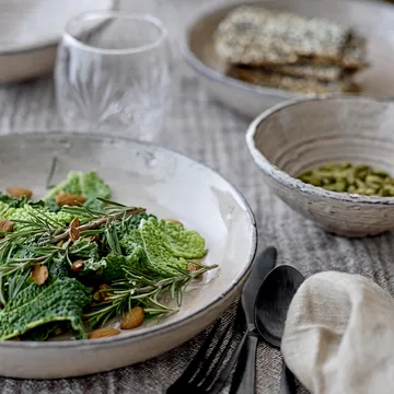 Alia bord aardewerk roze - 23,5 cm - Bloomingville