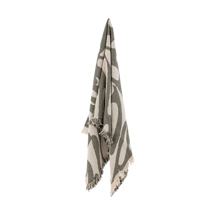 Alk katoenen plaid 130x160 cm, Beige-groen Bloomingville