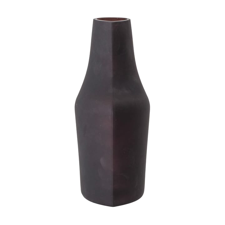 Anda glazen vaas 23,5 cm, Bruin Bloomingville