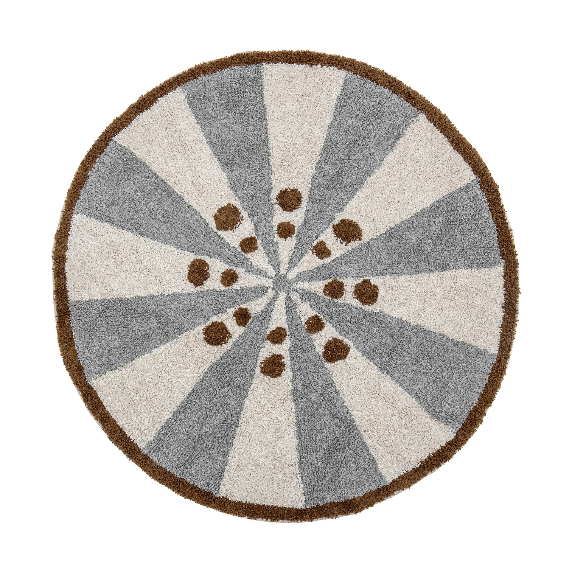 Anker vloerkleed Ø110 cm, Blue Bloomingville