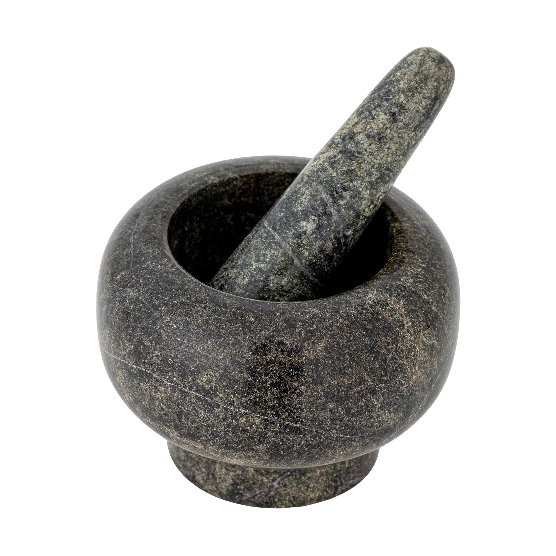 Arazo mortel met stamper Ø12,5 cm, Groen Bloomingville