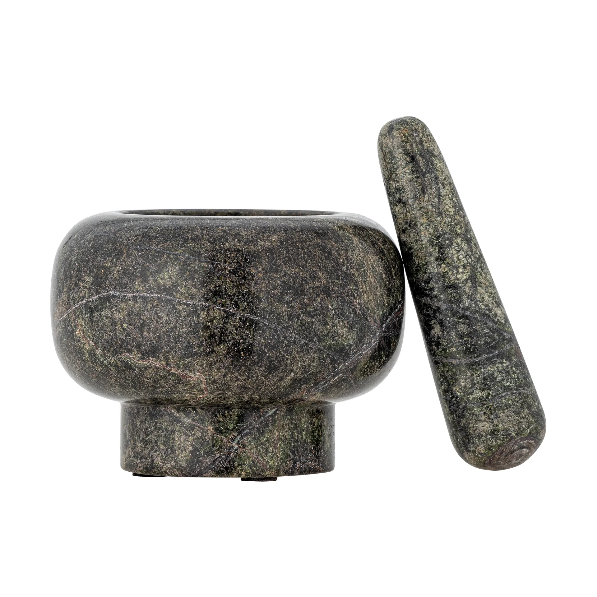 Arazo mortel met stamper Ø12,5 cm, Groen Bloomingville