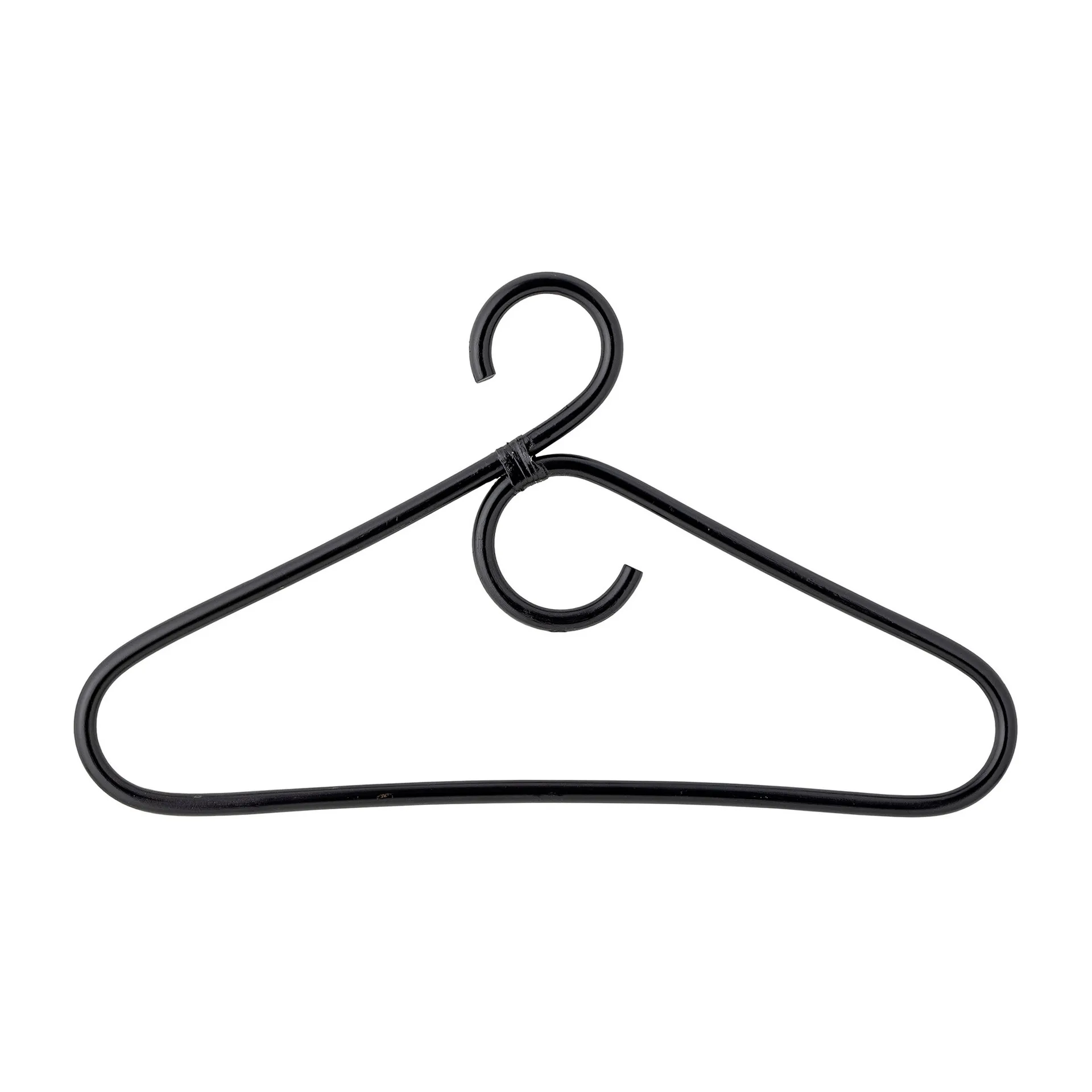 Arch kleerhanger rotan, Zwart Bloomingville