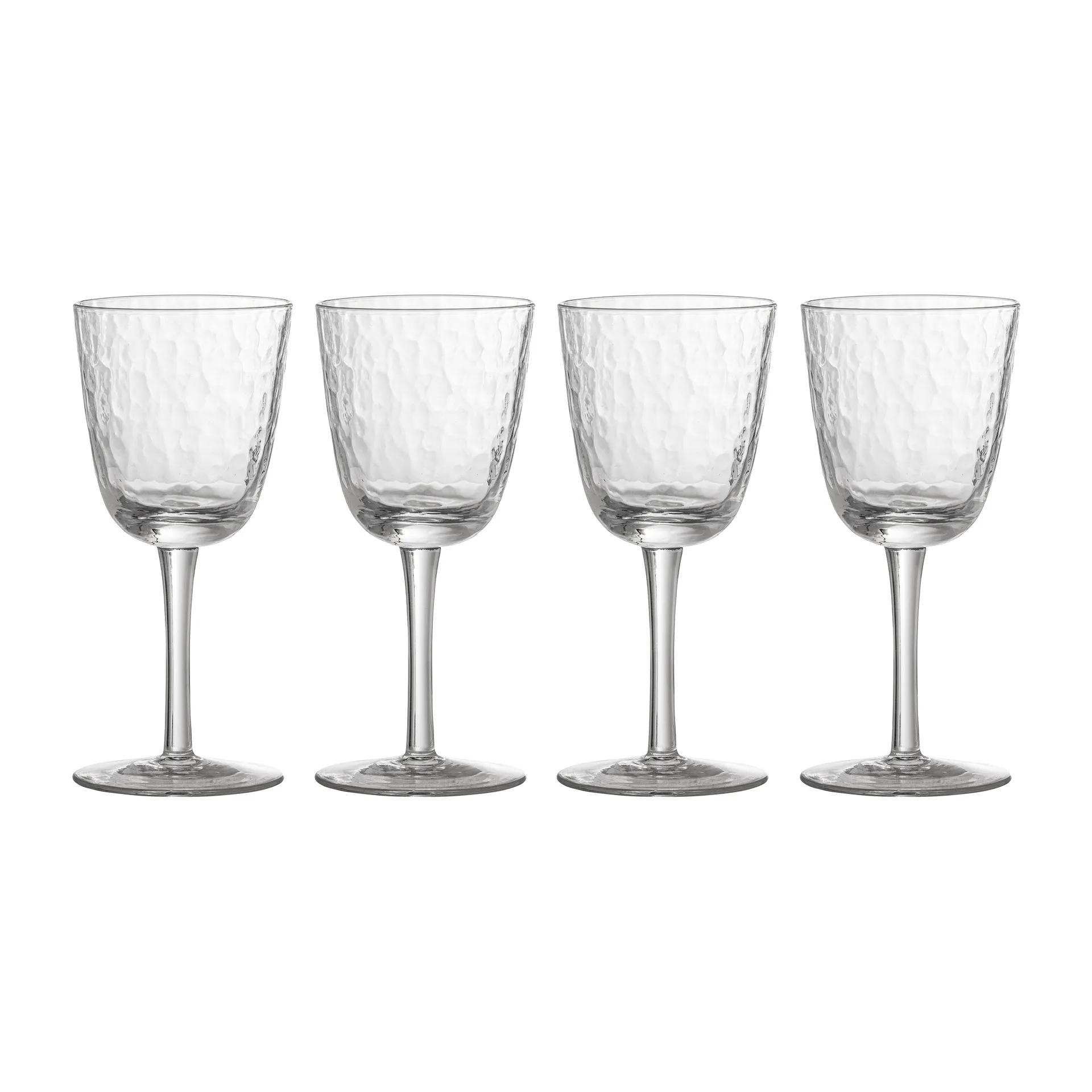 Asali wijnglas 22 cl 4-pack, Transparant Bloomingville