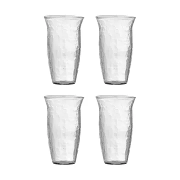 Asha drinkglas 4-pack - Helder - Bloomingville