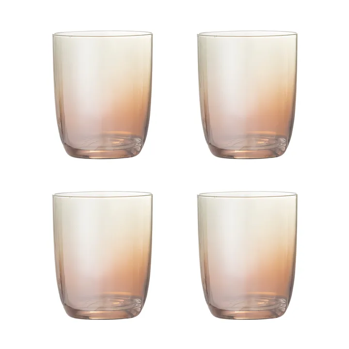 Aston drinkglas 4-pack - Brons - Bloomingville