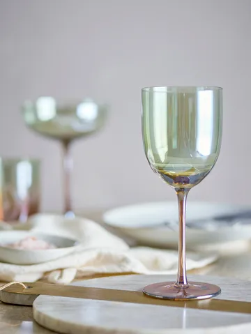 Aston wijnglas 4-pack - Brons - Bloomingville