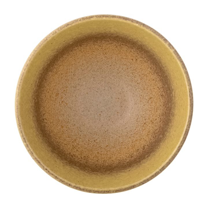 Aura kom Ø11 cm, Geel Bloomingville