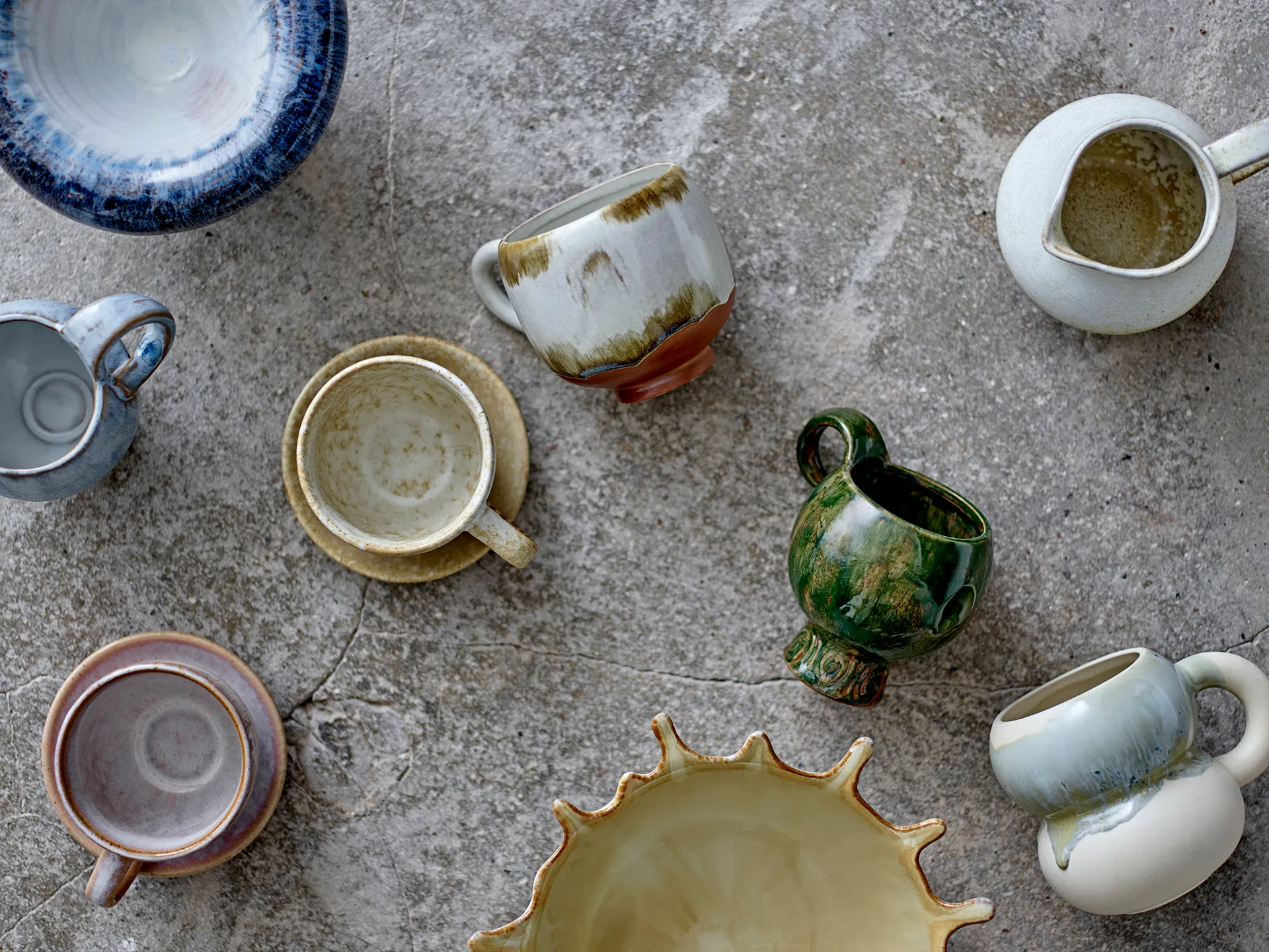 Avonlea kop 4-pack, Groen Bloomingville