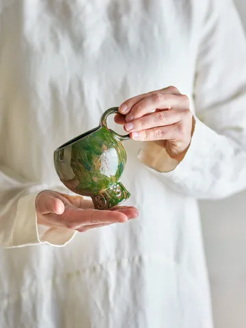 Avonlea kop 4-pack - Groen - Bloomingville