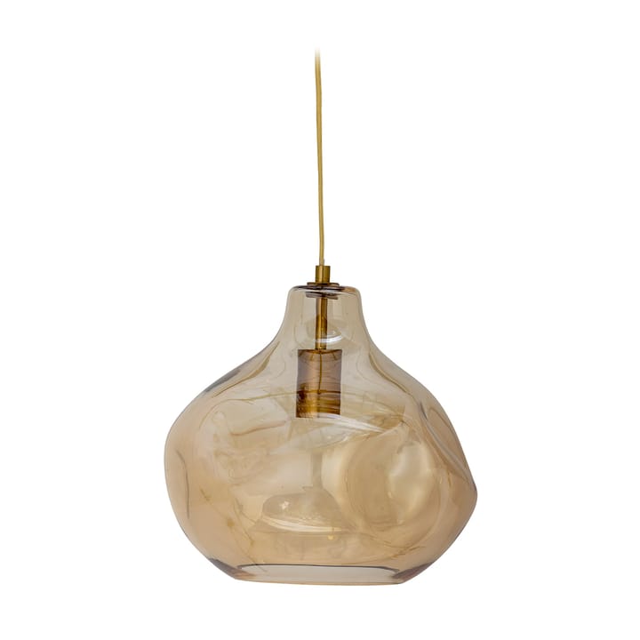 Azizi hanglamp glas Ø30 cm - Bruin - Bloomingville