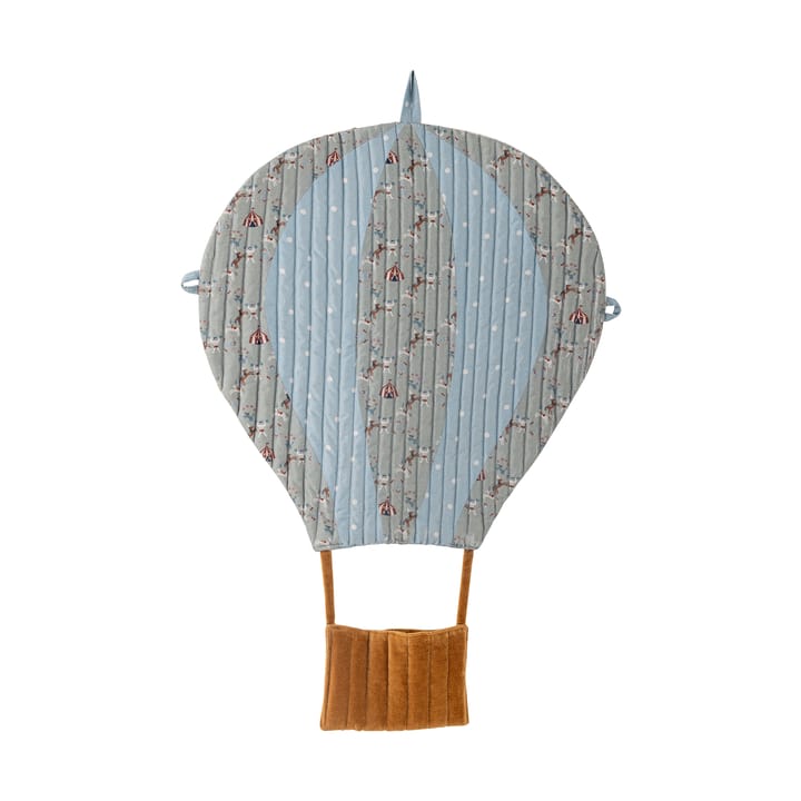 Ballon wanddecoratie 45x60 cm - Blauw-bruin - Bloomingville