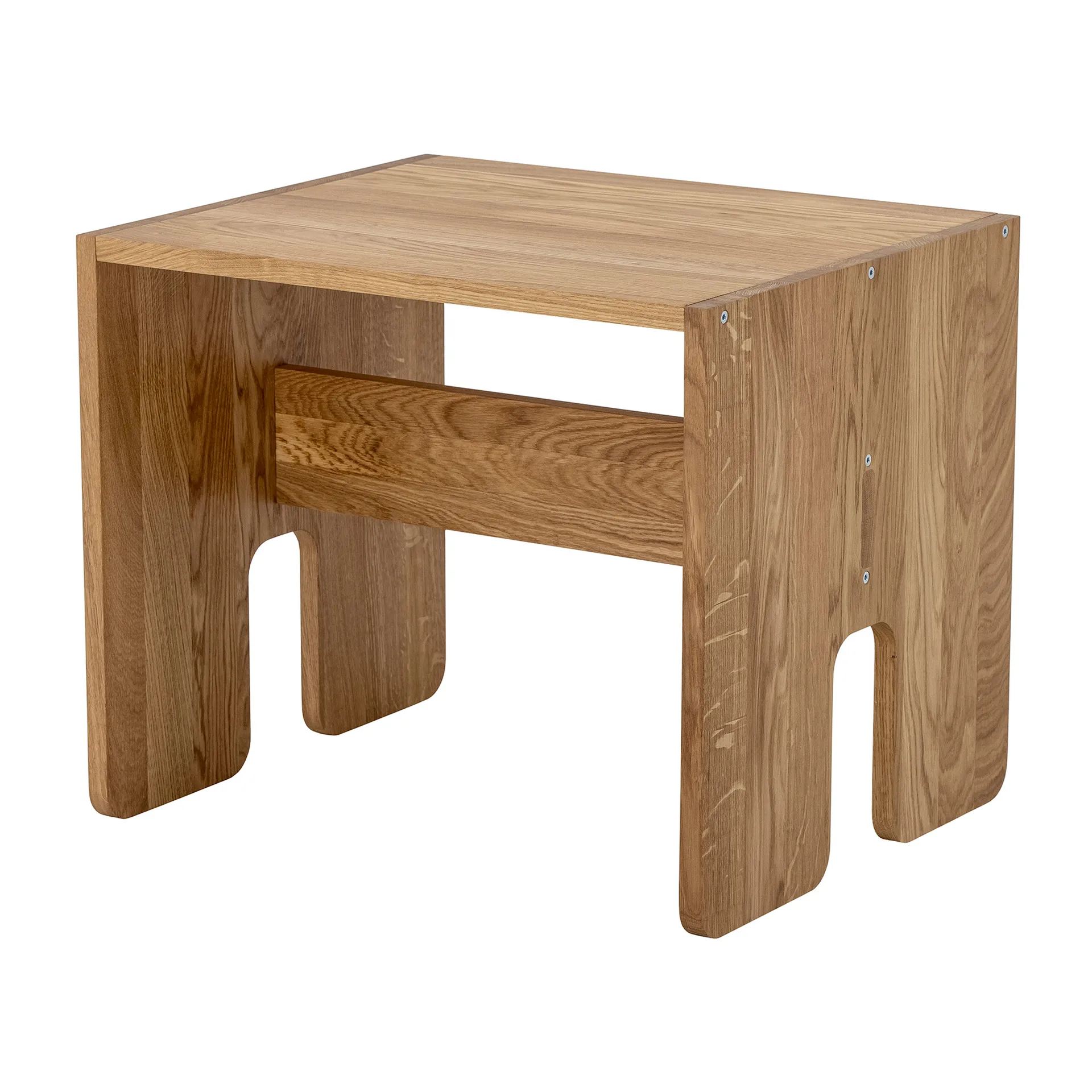 Bas kindertafel 60x50x50 cm, Eikenhout Bloomingville