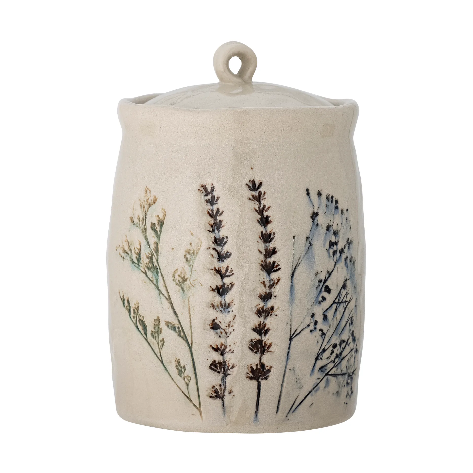 Bea pot met deksel, Natuur Bloomingville