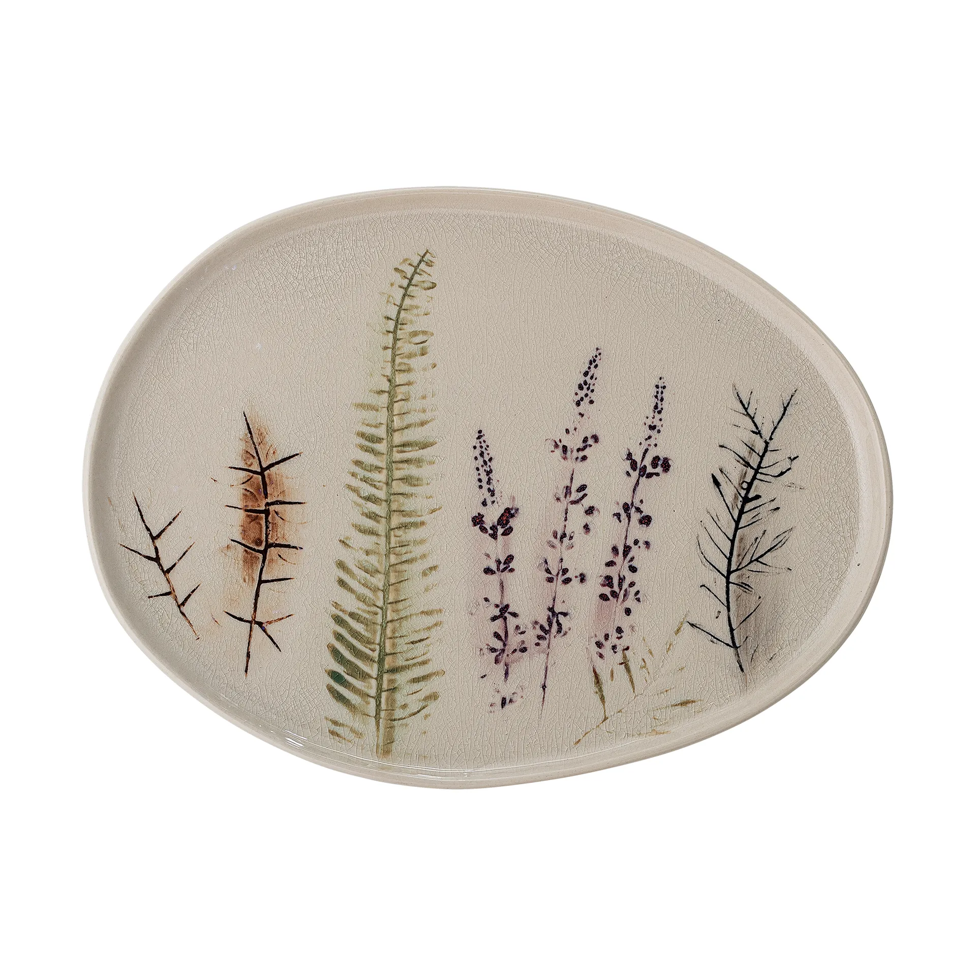 Bea serveerschaal 26x34,5 cm, Natuur Bloomingville