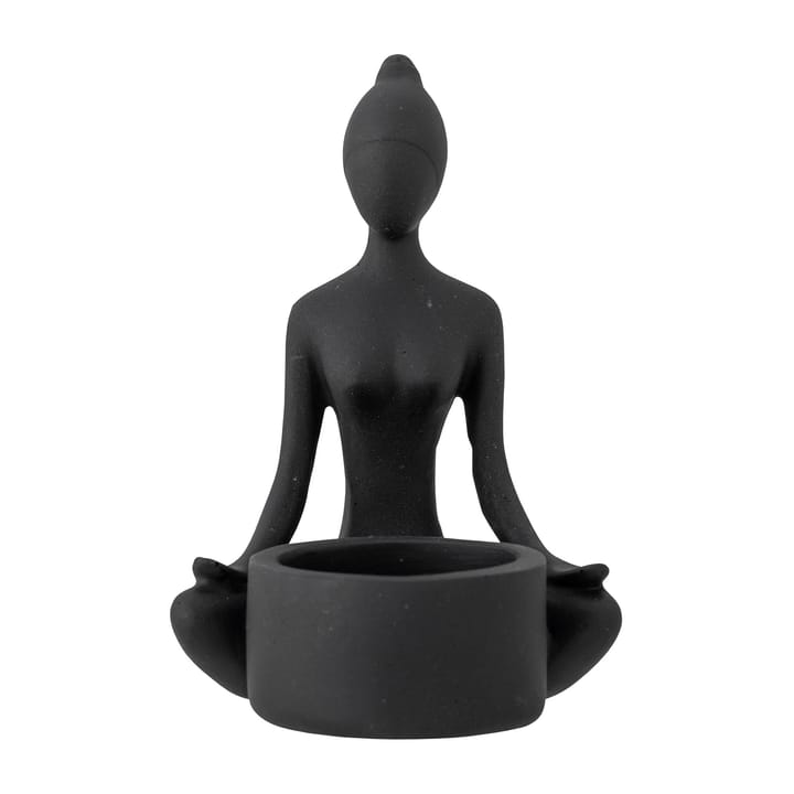 Benna waxinelichthouder 12 cm, Zwart Bloomingville