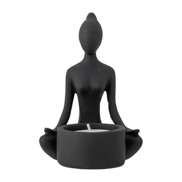 Benna waxinelichthouder 12 cm - Zwart - Bloomingville