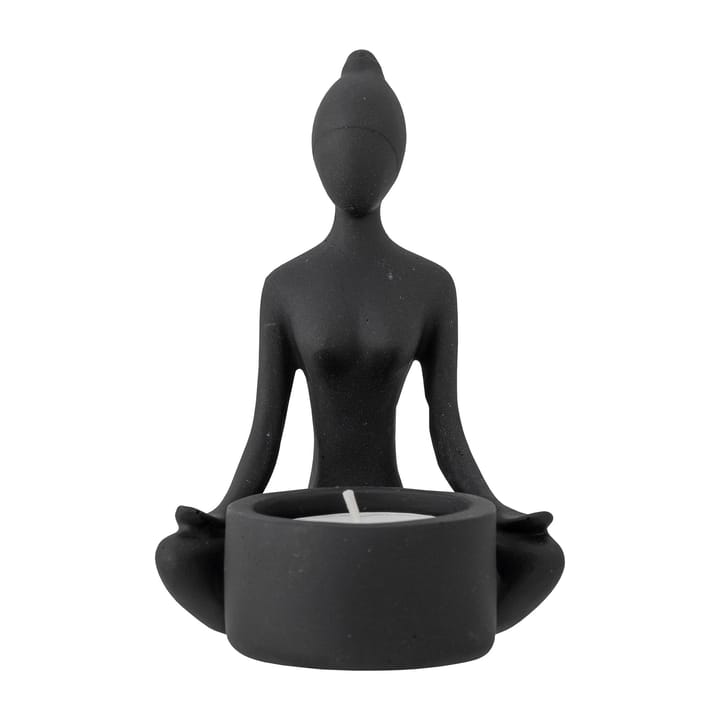 Benna waxinelichthouder 12 cm, Zwart Bloomingville